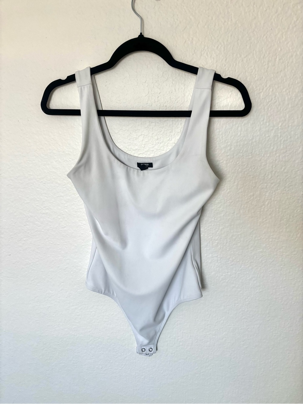 Express White One-Piece Bodysuit